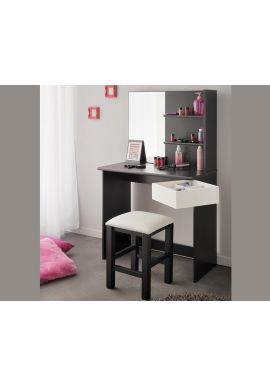Compact Beauty Bar Black White