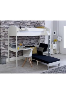 NOAH Highsleeper B WHITE/WHITE/BLACK