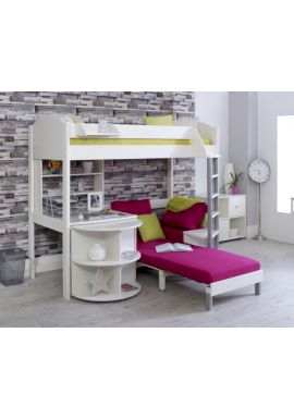 NOAH Highsleeper E WHITE/WHITE/PINK