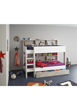 Tam Tam 3 Bunkbed (Grey Panels)